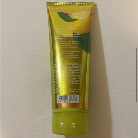 Bath & Body Works Ultra Shea Cream Sparkling Limoncello 8 oz. - Picture 4 of 5